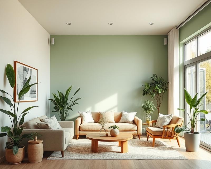 Modne kolory ścian do salonu w 2024 i 2025 roku: inspiracje i trendy