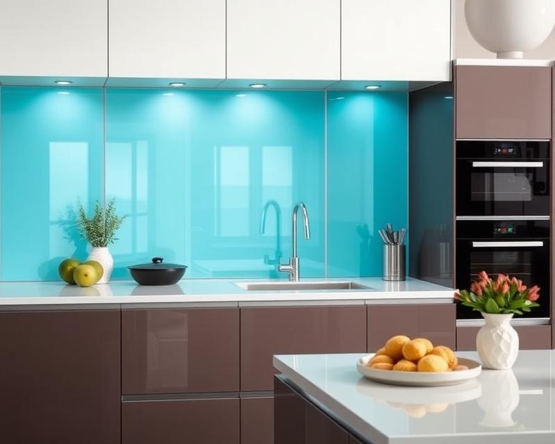 Szkło lacobel do kuchni: elegancja, trwałość i szeroki wybór kolorów