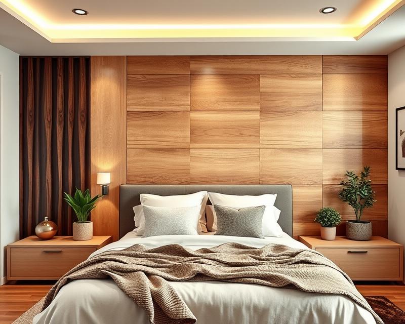 Najnowsze trendy i inspiracje na drewnianą ścianę w sypialni Najnowsze trendy i inspiracje na drewnianą ścianę w sypialni