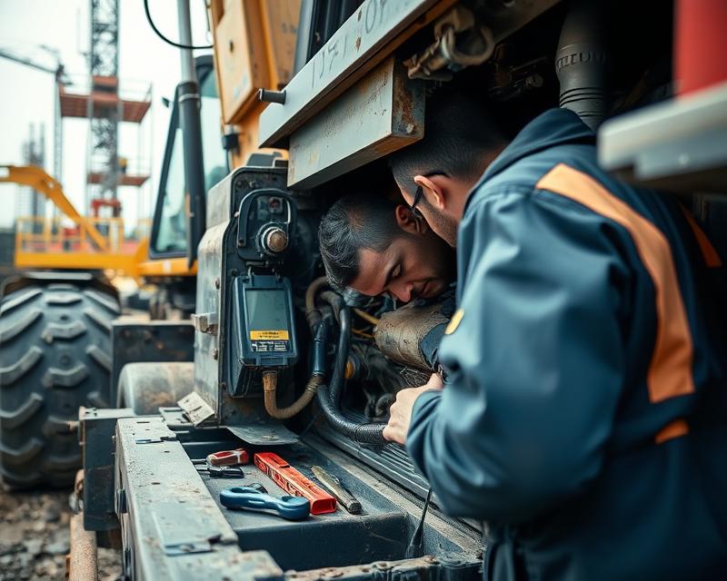 Poradnik naprawy maszyn budowlanych: przeglądy, serwis i diagnostyka Poradnik naprawy maszyn budowlanych: przeglądy, serwis i diagnostyka