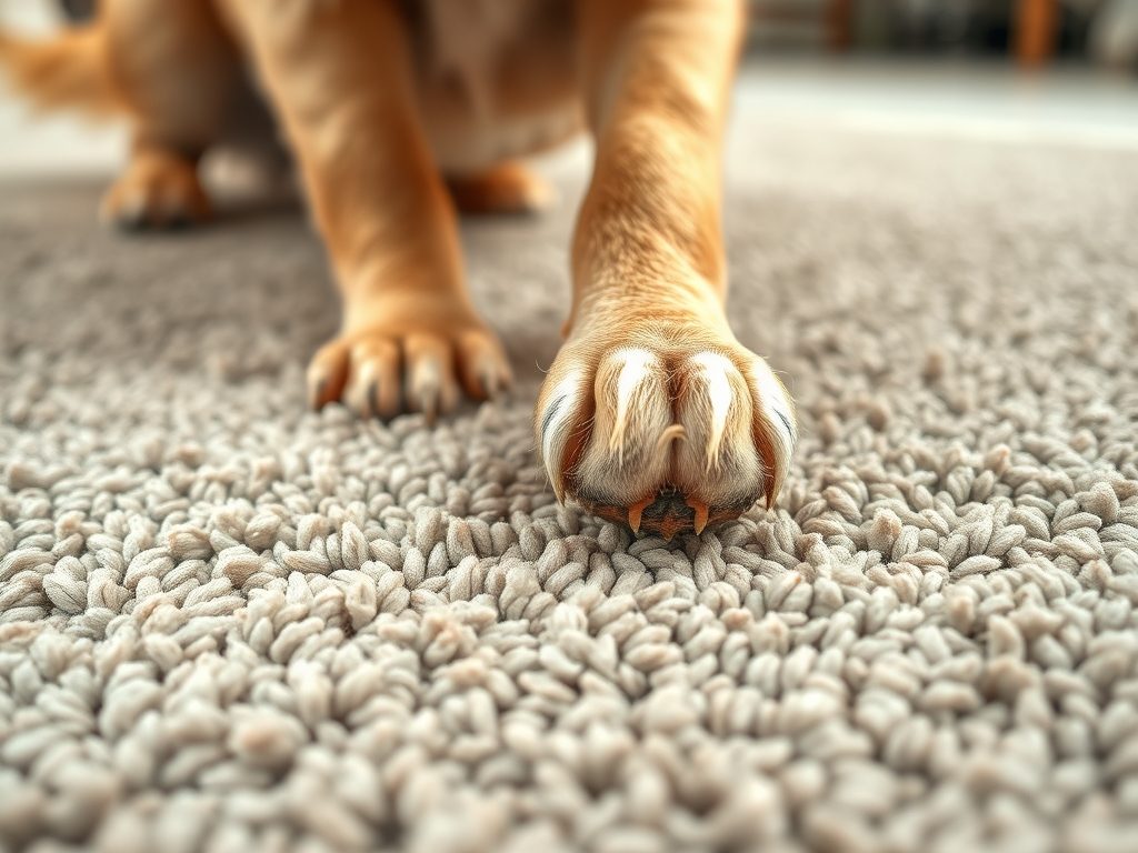 Dywan a pazury psa: jak wybrać trwały i łatwy w pielęgnacji dywan przy zwierzętach domowych