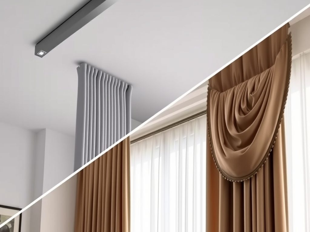 Szyna sufitowa do zasłon czy karnisz – kiedy wybrać nowoczesny minimalizm, a kiedy klasykę wnętrza?