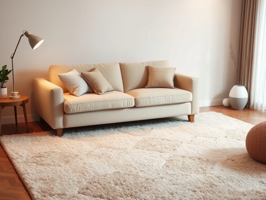 Jak dobrać rozmiar dywanu do kanapy, by stworzyć wygodną i proporcjonalną strefę wypoczynku