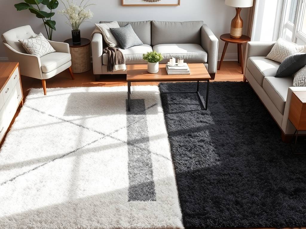 Dywan do salonu jasny czy ciemny: jak wybrać kolor, który podkreśli styl i funkcję wnętrza