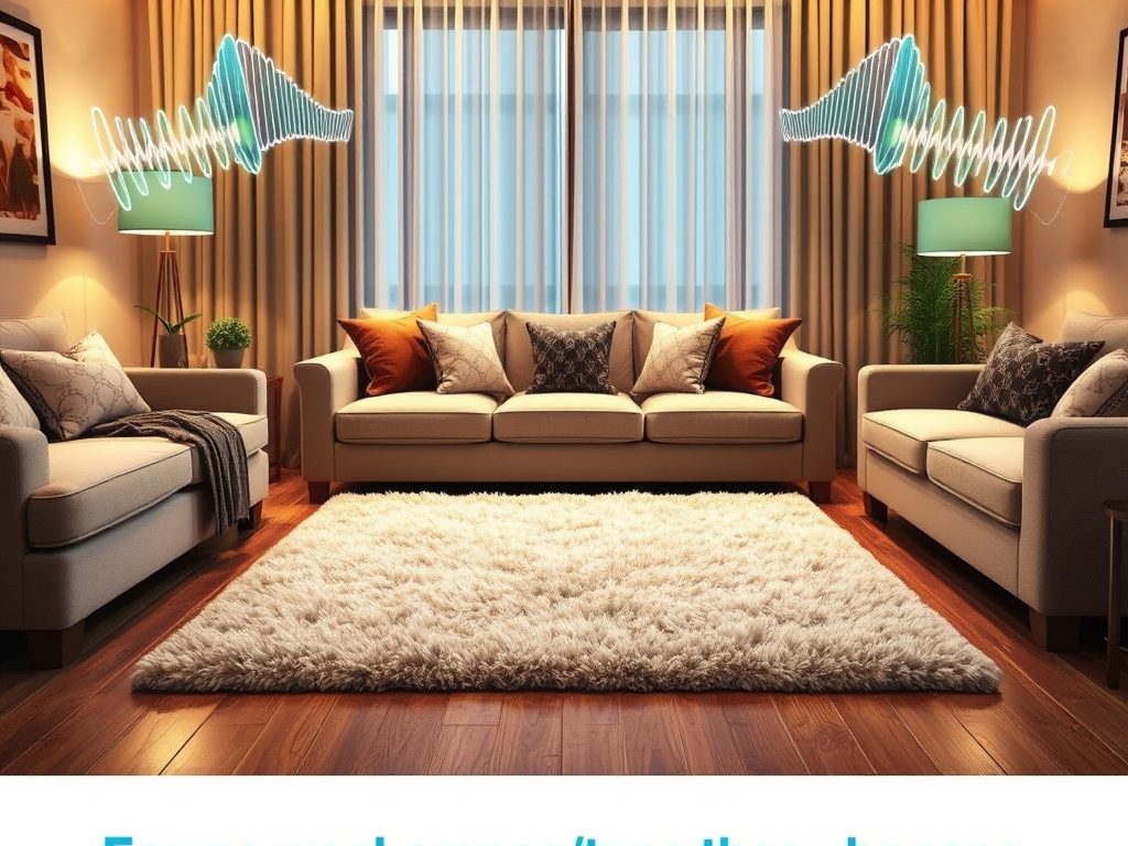 Dywan na echo w mieszkaniu: jak wybrać i zaaranżować skuteczne wygłuszenie wnętrza