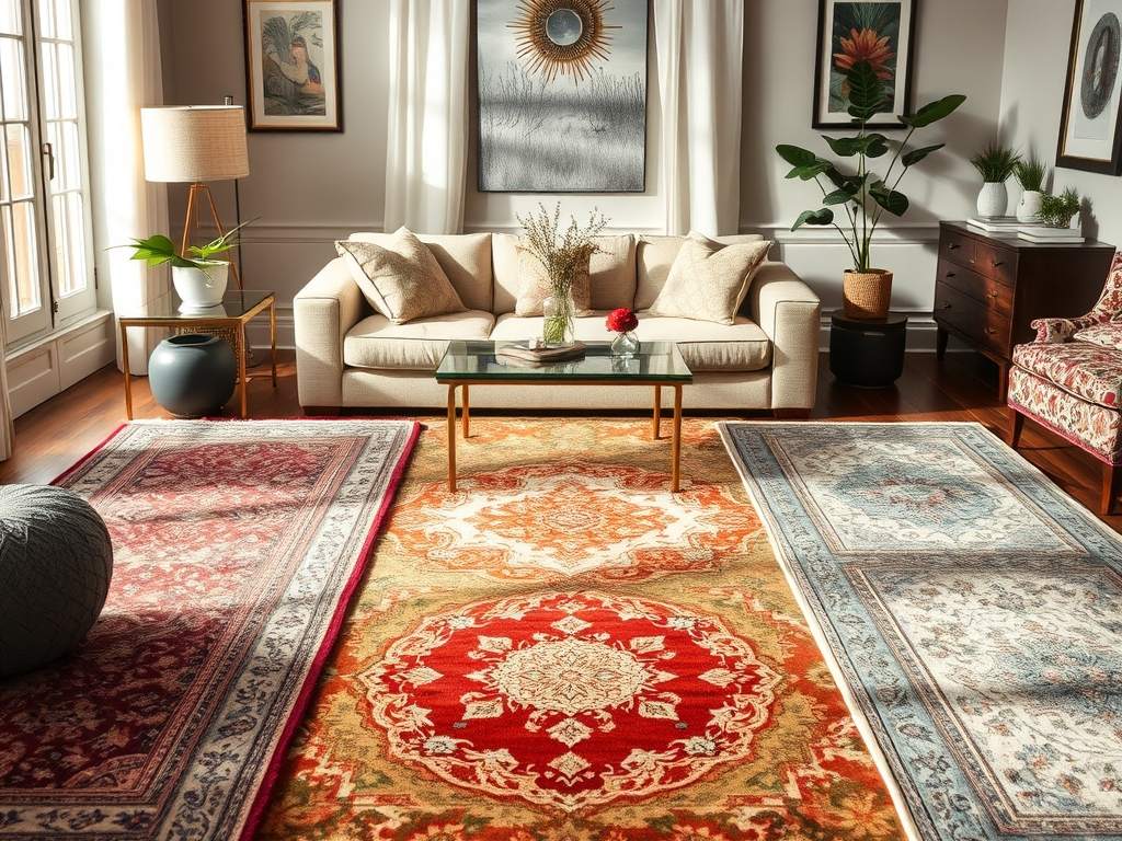 Layering dywanów: jak łączyć kolory, wzory i faktury dla stylowej i komfortowej aranżacji Layering dywanów: jak łączyć kolory, wzory i faktury dla stylowej i komfortowej aranżacji