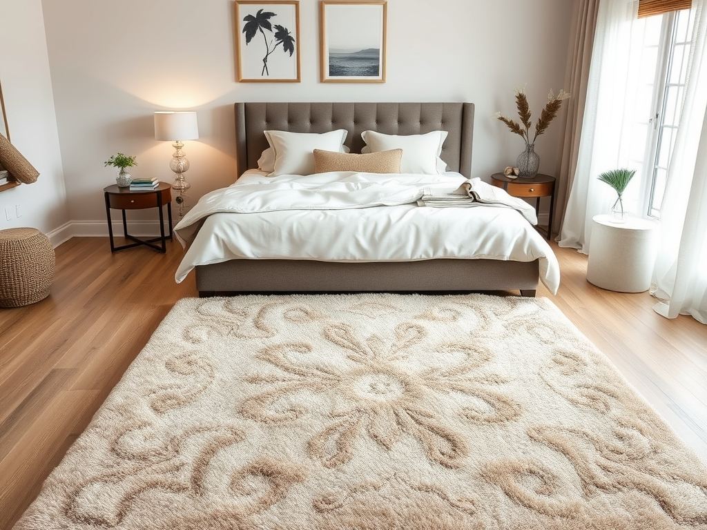 Jak dobrać rozmiar dywanu do sypialni, by stworzyć komfortową i estetyczną przestrzeń