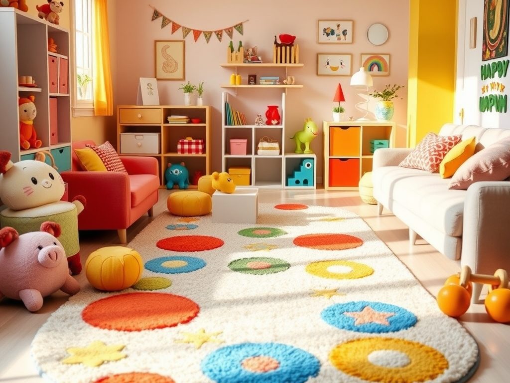 Dywan do pokoju dziecka łatwy w czyszczeniu: materiały, wzory i praktyczne rozwiązania dla bezpieczeństwa i wygody