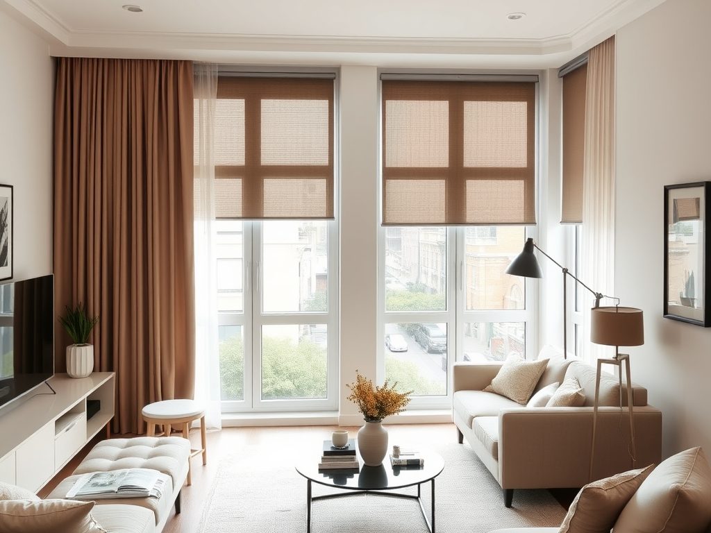 Rolety czy zasłony do małego mieszkania – jak wybrać osłony, które nie zmniejszą przestrzeni i zapewnią komfort?