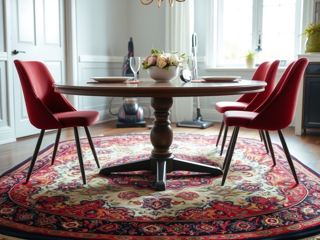 Dywan pod stół a odkurzanie: jak dbać o czystość i trwałość w codziennym użytkowaniu